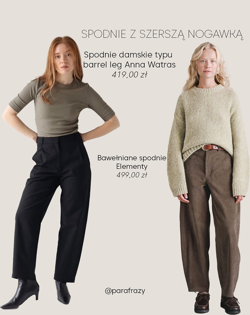 Spodnie na jesień zimę - polskie marki modowe